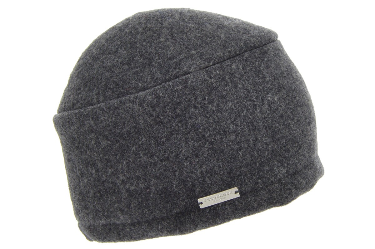 boiled wool cap