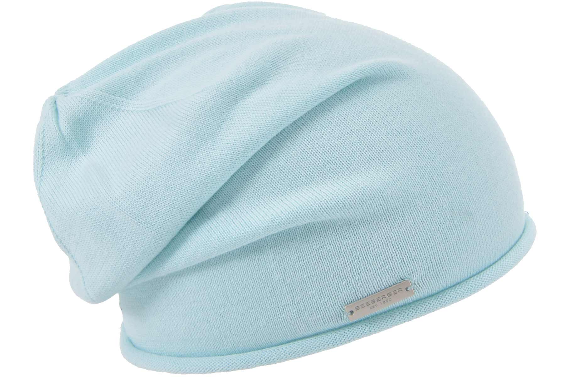SEEBERGER Damen Strick kaufen online Baumwoll Rollkante Headsock HATS 53605-0« bei SEEBERGER Mütze mit »100