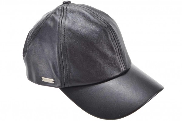 SEEBERGER Unisex Stoff Cap »Leder Baseballcap 18823-0« online kaufen bei SEEBERGER  HATS