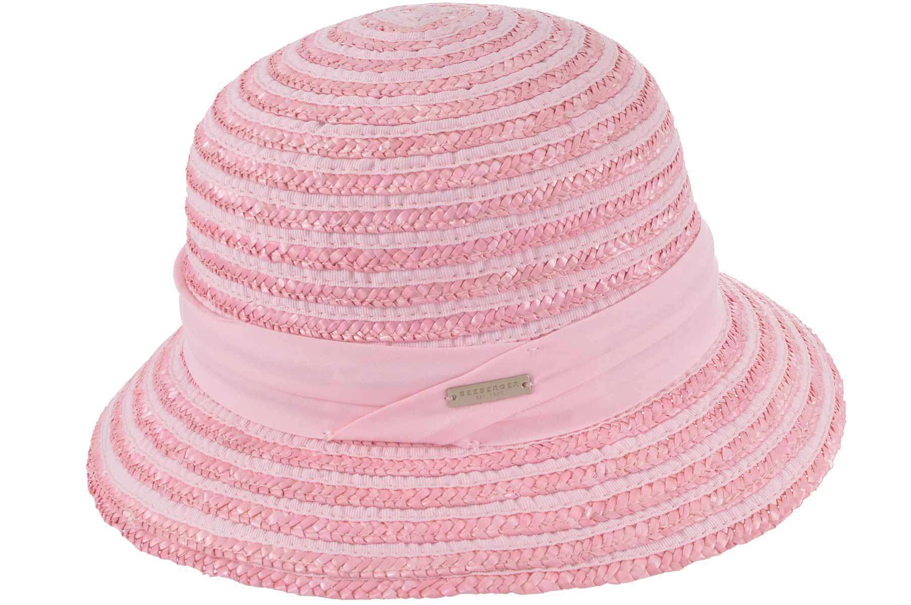 SEEBERGER women straw hat »wheat braid cloche« online kaufen bei